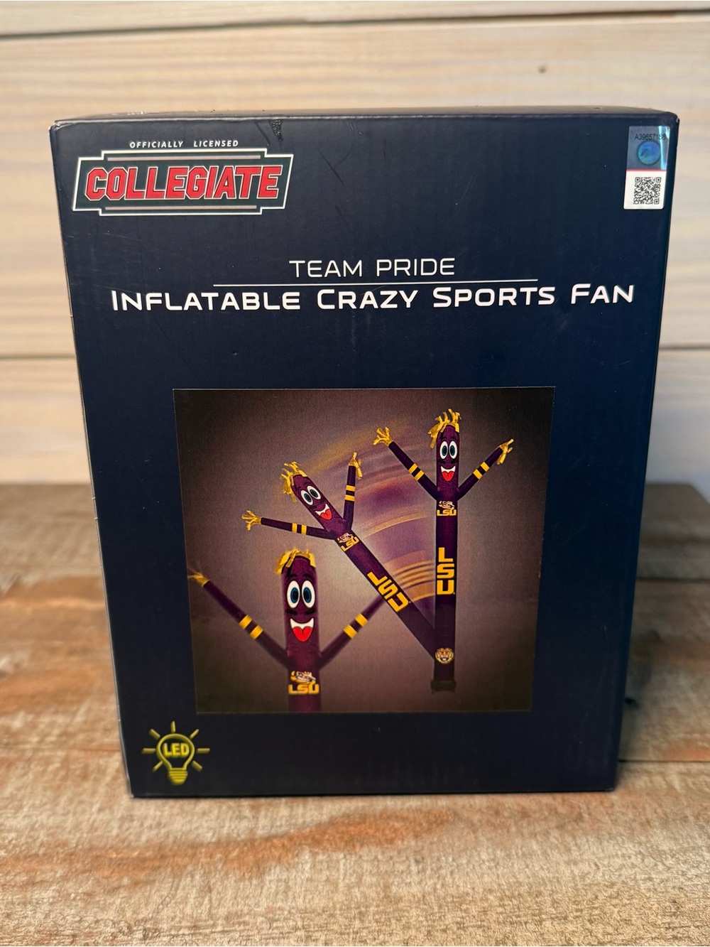 LSU Tigers Inflatable Crazy Sports Fan Tube Man Inflatable LED light - Picture 5 of 11